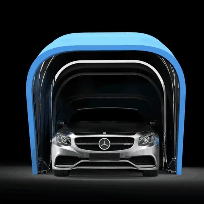 Copertină Auto Telescopică 6M – Garaj Pliabil Semi & Complet Automat