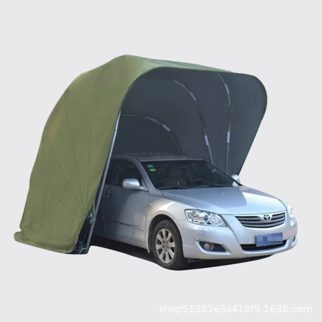 Copertină Auto Telescopică 6M – Garaj Pliabil Semi & Complet Automat