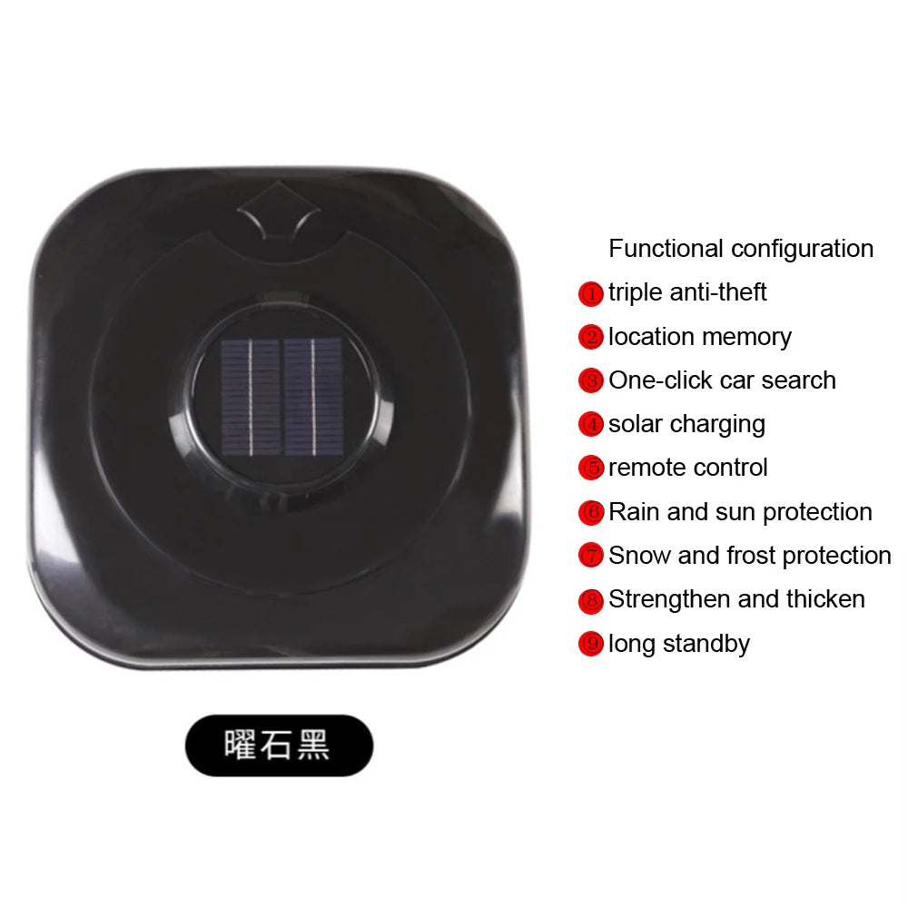 Husă Auto Complet Automată cu Energie Solară și Telecomandă Inteligentă