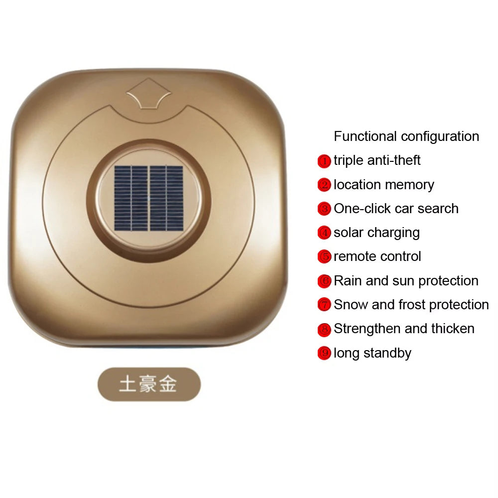 Husă Auto Complet Automată cu Energie Solară și Telecomandă Inteligentă