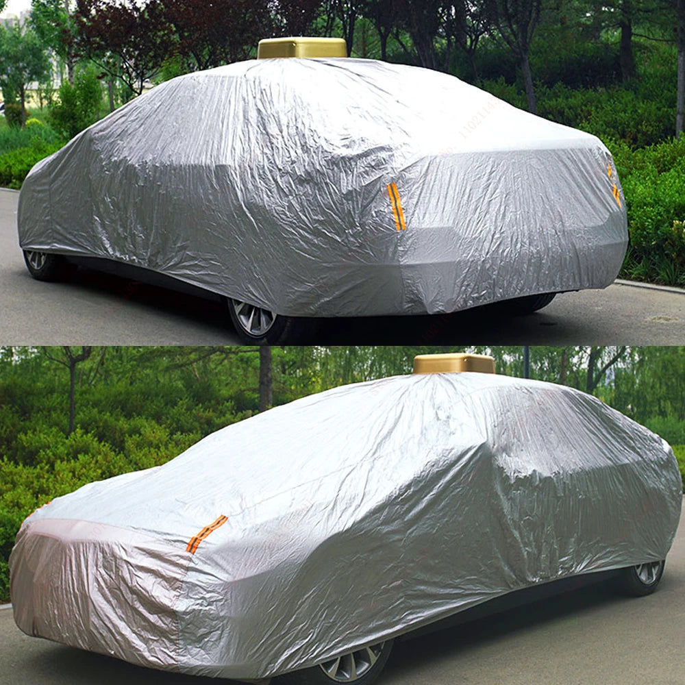Husă Auto Complet Automată cu Energie Solară și Telecomandă Inteligentă